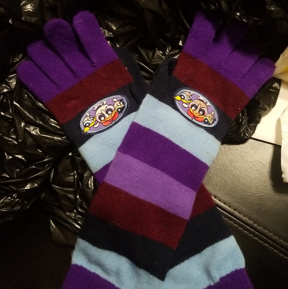 Powerpuff Girls Winter Gloves – Kids – 2002 – Pre-Owned